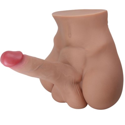CRAZY BULL - MASTURBADOR REALISTA NATURAL RHYNE BACK - D-242727 - Dona Pimenta