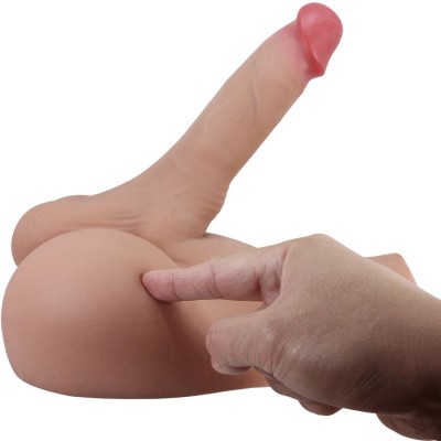 CRAZY BULL - MASTURBADOR REALISTA NATURAL RHYNE BACK - D-242727 - Dona Pimenta