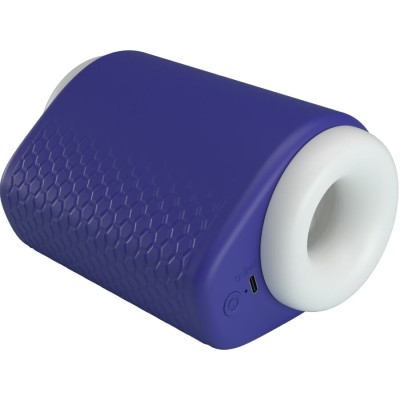 PRETTY LOVE - DJ LADY MASTURBADOR MASCULINO COM VIBRAÇÃO 5 AJUSTES ROXO - D-242711 - Dona Pimenta