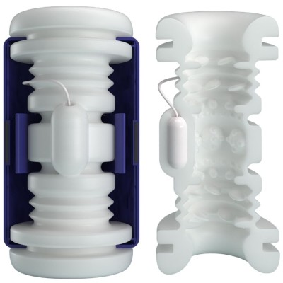 PRETTY LOVE - DJ LADY MASTURBADOR MASCULINO COM VIBRAÇÃO 5 AJUSTES ROXO - D-242711 - Dona Pimenta