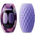 PRETTY LOVE - MASTURBADOR MASCULINO SILICONE ATHENA EROS ROXO - D-242707 - Dona Pimenta