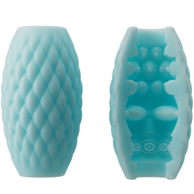 PRETTY LOVE - MASTURBADOR MASCULINO SILICONE ATHENA EROS AZUL CÃU - D-242722 - Dona Pimenta