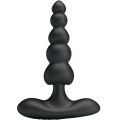 PRETTY LOVE - VIBRADOR ANAL SIDNEY 10 VIBRAÇÕES PRETO - D-242713 - Dona Pimenta