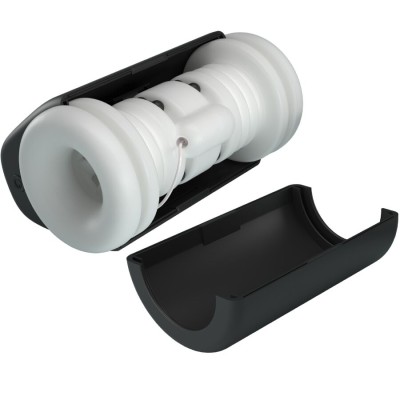 PRETTY LOVE - DJ GIRL MASTURBADOR MASCULINO COM VIBRAÇÃO 5 CONFIGURAÇÕES NEGRO - D-242715 - Dona Pimenta