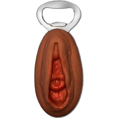 DIABLO PICANTE - ABRIDOR EM FORMA DE VAGINA MULATO - D-242746 - Dona Pimenta