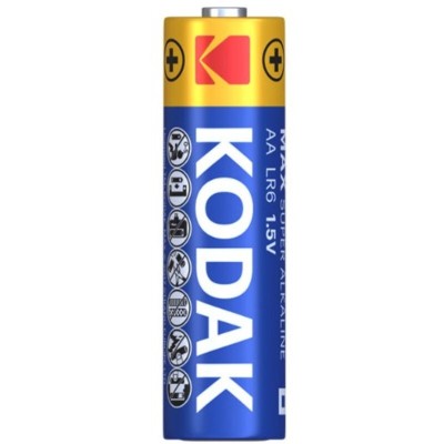 KODAK - MAX PILHA ALCALINA AA LR6 PACOTE*20 PILHAS - D-242515 - Dona Pimenta