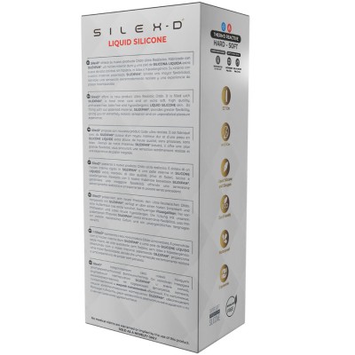 SILEXD - MODELO DE PÉNIS REALISTA 9 SILICONE LÍQUIDO 22,8 CM - D-242946 - Dona Pimenta