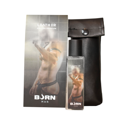 BURN - PERFUME MASCULINO DE COURO 20 ML - D-242806 - Dona Pimenta