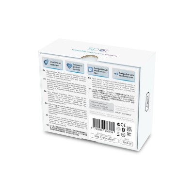 KIIROO - VIBRADOR EM FORMA DE U SPOT KISS ME ROSA - D-242520 - Dona Pimenta