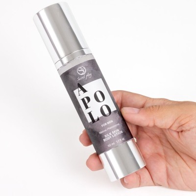 LOÇÃO DE PELE SECRETPLAY APOLO SILK PARA HOMENS 50 ML - D-220839 - Dona Pimenta