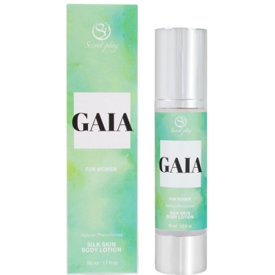 SECRETPLAY - GAIA SILK SKIN LOÇÃO PARA MULHERES 50 ML - D-243348 - Dona Pimenta