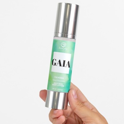 SECRETPLAY - GAIA SILK SKIN LOÇÃO PARA MULHERES 50 ML - D-243348 - Dona Pimenta
