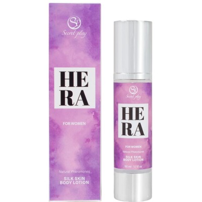 SECRETPLAY - HERA SILK SKIN LOÇÃO PARA MULHERES 50 ML - D-243349 - Dona Pimenta