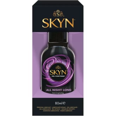 SKYN - LUBRIFICANTE À BASE DE SILICONE PARA TODA A NOITE 80 ML - D-243344 - Dona Pimenta