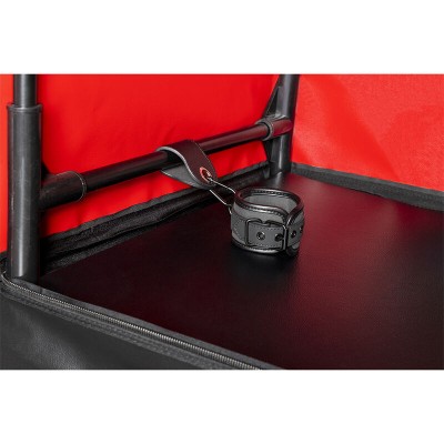 SECRET DOME - KINK CLUB CABINA BUKKAKE PRETO E VERMELHO - D-241940 - Dona Pimenta