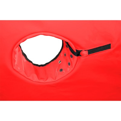 SECRET DOME - KINK CLUB CABINA BUKKAKE PRETO E VERMELHO - D-241940 - Dona Pimenta