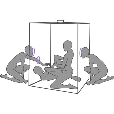 SECRET DOME - ESCÃNDALO ROXO DO CLUBE KINK - D-241943 - Dona Pimenta