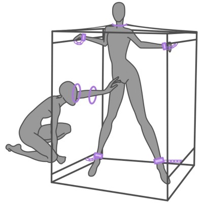 SECRET DOME - ESCÃNDALO ROXO DO CLUBE KINK - D-241943 - Dona Pimenta