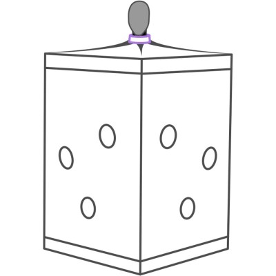 SECRET DOME - ESCÃNDALO ROXO DO CLUBE KINK - D-241943 - Dona Pimenta