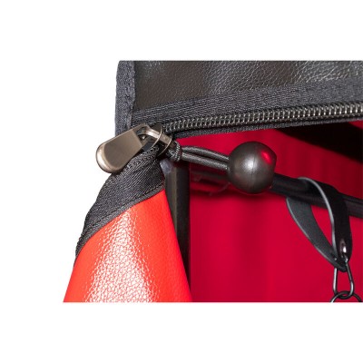 SECRET DOME - ESCÃNDALO DA CABINE DO KINK CLUB PRETO E VERMELHO - D-241944 - Dona Pimenta