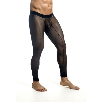 MOB - MEIA-CALÇA PRETA TRANSPARENTE TAMANHO L - D-243544 - Dona Pimenta