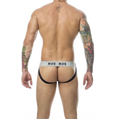 MOB - CALÇA JOKE BRANCA COM LISTRA CLÃSSICA TAMANHO G - D-243569 - Dona Pimenta