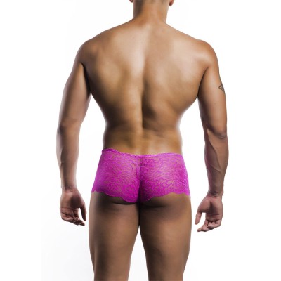 MOB - BOXER DE RENDA ROSA TAMANHO L/XL - D-243520 - Dona Pimenta