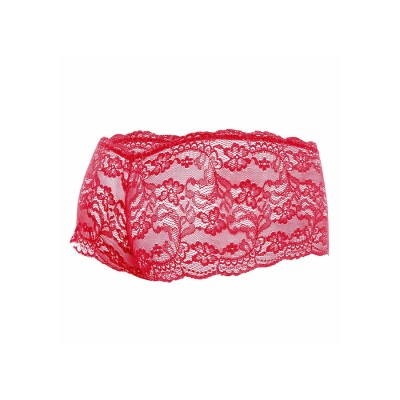 MOB - BOXER DE RENDA VERMELHA TAMANHO L/XL - D-243522 - Dona Pimenta