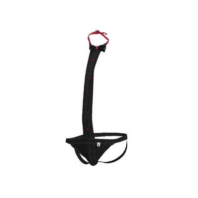 MOB - SMOKING COM TANGA DE RENDA TAMANHO L/XL - D-243474 - Dona Pimenta