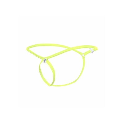 MOB - TANGA VERDE EM FORMATO DE LÃGRIMAS TAMANHO L/XL - D-243478 - Dona Pimenta