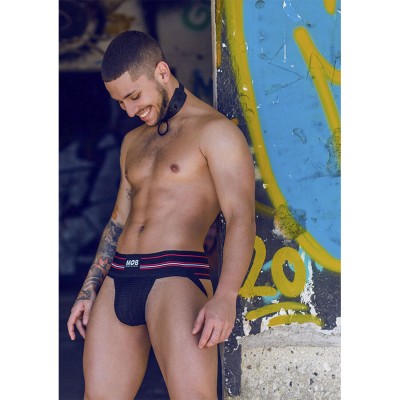 MOB - TANGA PRETA CLÃSSICA TAMANHO G - D-243482 - Dona Pimenta