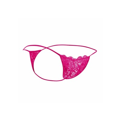MOB - TANGA DE RENDA ROSA TAMANHO L/XL - D-243528 - Dona Pimenta