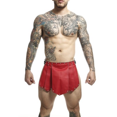 MOB - DNGEON VERMELHO SAIA ROMANDA TAMANHO ÚNICO - D-243441 - Dona Pimenta