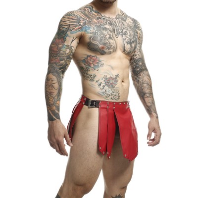 MOB - DNGEON VERMELHO SAIA ROMANDA TAMANHO ÚNICO - D-243441 - Dona Pimenta