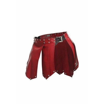 MOB - DNGEON VERMELHO SAIA ROMANDA TAMANHO ÚNICO - D-243441 - Dona Pimenta