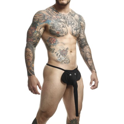 MOB - TANGA ELEFANTE PRETA TAMANHO ÚNICO - D-243542 - Dona Pimenta