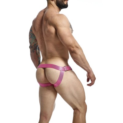 MOB - DNGEON JOCKSTRAP ANEL DE PÓ ROSA TAMANHO ÚNICO - D-243396 - Dona Pimenta