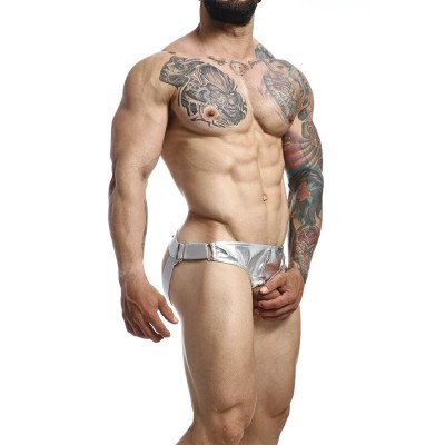 MOB - ANEL PENIANO DNGEON JOCKSTRAP PRATA TAMANHO ÚNICO - D-243397 - Dona Pimenta