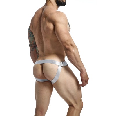 MOB - ANEL PENIANO DNGEON JOCKSTRAP PRATA TAMANHO ÚNICO - D-243397 - Dona Pimenta