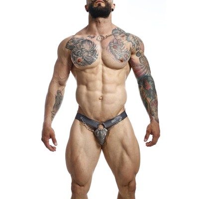 MOB - DNGEON SNAP JOCKSTRAP CINZA TAMANHO ÚNICO - D-243398 - Dona Pimenta