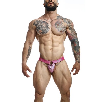 MOB - DNGEON JOCKSTRAP ROSA TAMANHO ÚNICO - D-243399 - Dona Pimenta