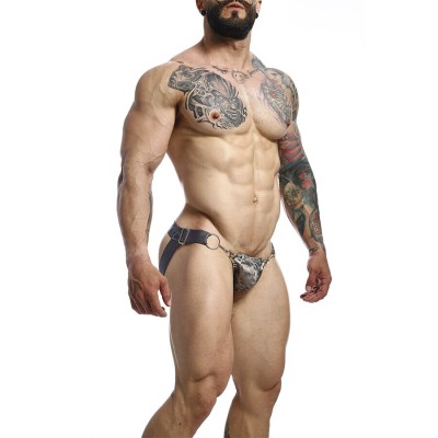 MOB - DNGEON SNAP JOCKSTRAP CINZA TAMANHO ÚNICO - D-243400 - Dona Pimenta