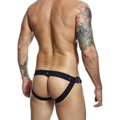 MOB - DNGEON JOCKSTRAP PRETO PRESSÃO TAMANHO ÚNICO - D-243413 - Dona Pimenta