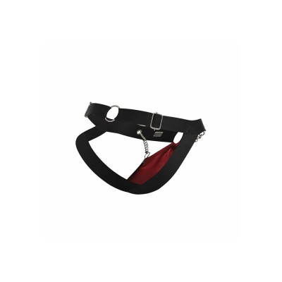 MOB - DNGEON VERMELHO JOCKSTRAP COM CORRENTES TAMANHO ÚNICO - D-243422 - Dona Pimenta