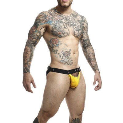 MOB - DNGEON JOCKSTRAP AMARELO DESPORTISTA TAMANHO ÚNICO - D-243428 - Dona Pimenta