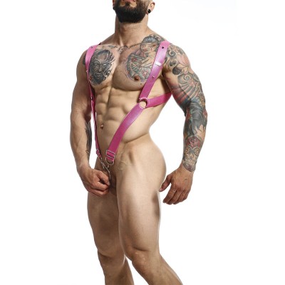MOB - DNGEON PINK STRAIGHT HARNESS TAMANHO ÚNICO - D-243403 - Dona Pimenta