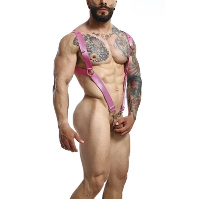 MOB - DNGEON PINK STRAIGHT HARNESS TAMANHO ÚNICO - D-243403 - Dona Pimenta