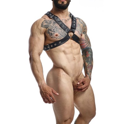 MOB - DNGEON BLACK CHAIN HARNESS TAMANHO ÚNICO X - D-243406 - Dona Pimenta