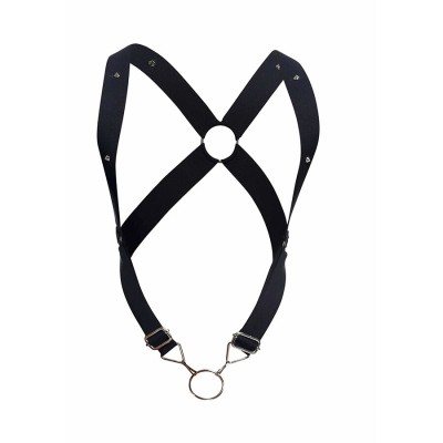 MOB - DNGEON PRETO CROSS BACK HARNESS TAMANHO ÚNICO - D-243417 - Dona Pimenta
