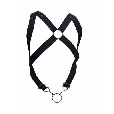 MOB - DNGEON PRETO CROSS BACK HARNESS TAMANHO ÚNICO - D-243417 - Dona Pimenta